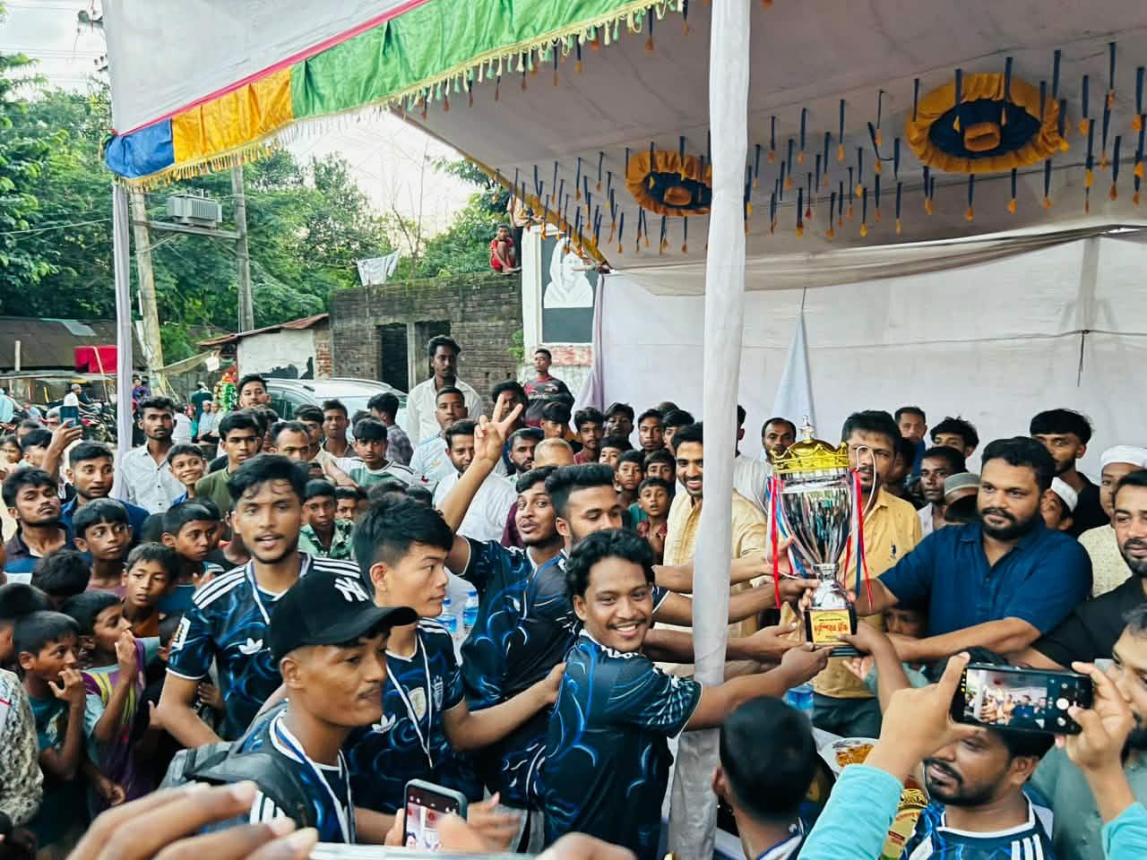 আজিজনগর ফুটবল টুর্নামেন্ট এর ফাইনাল খেলা অনুষ্ঠিত